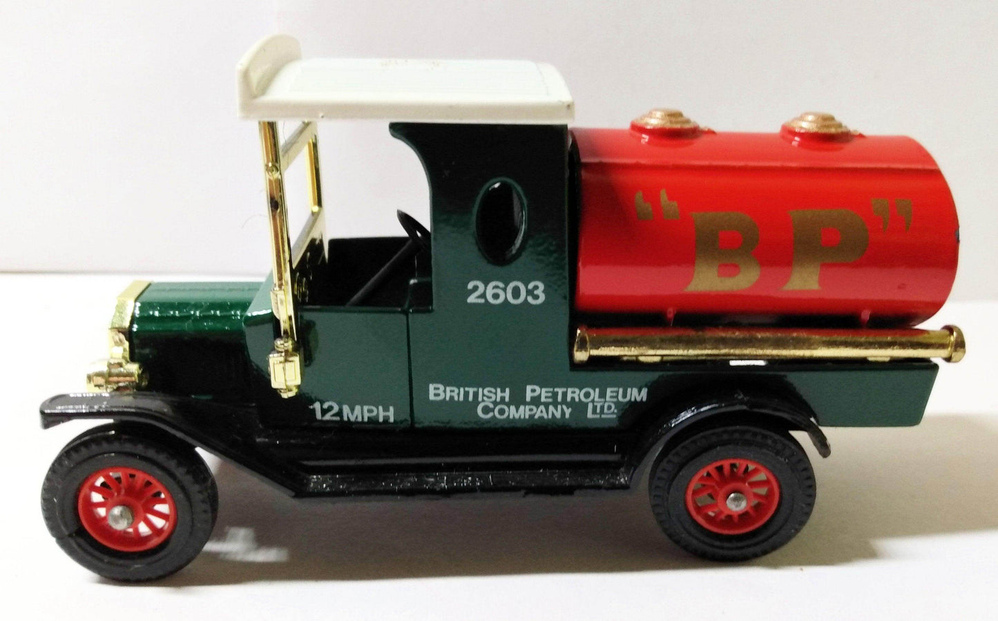 Matchbox Models of Yesteryear Y3 1912 Ford Model T Tanker BP - TulipStuff