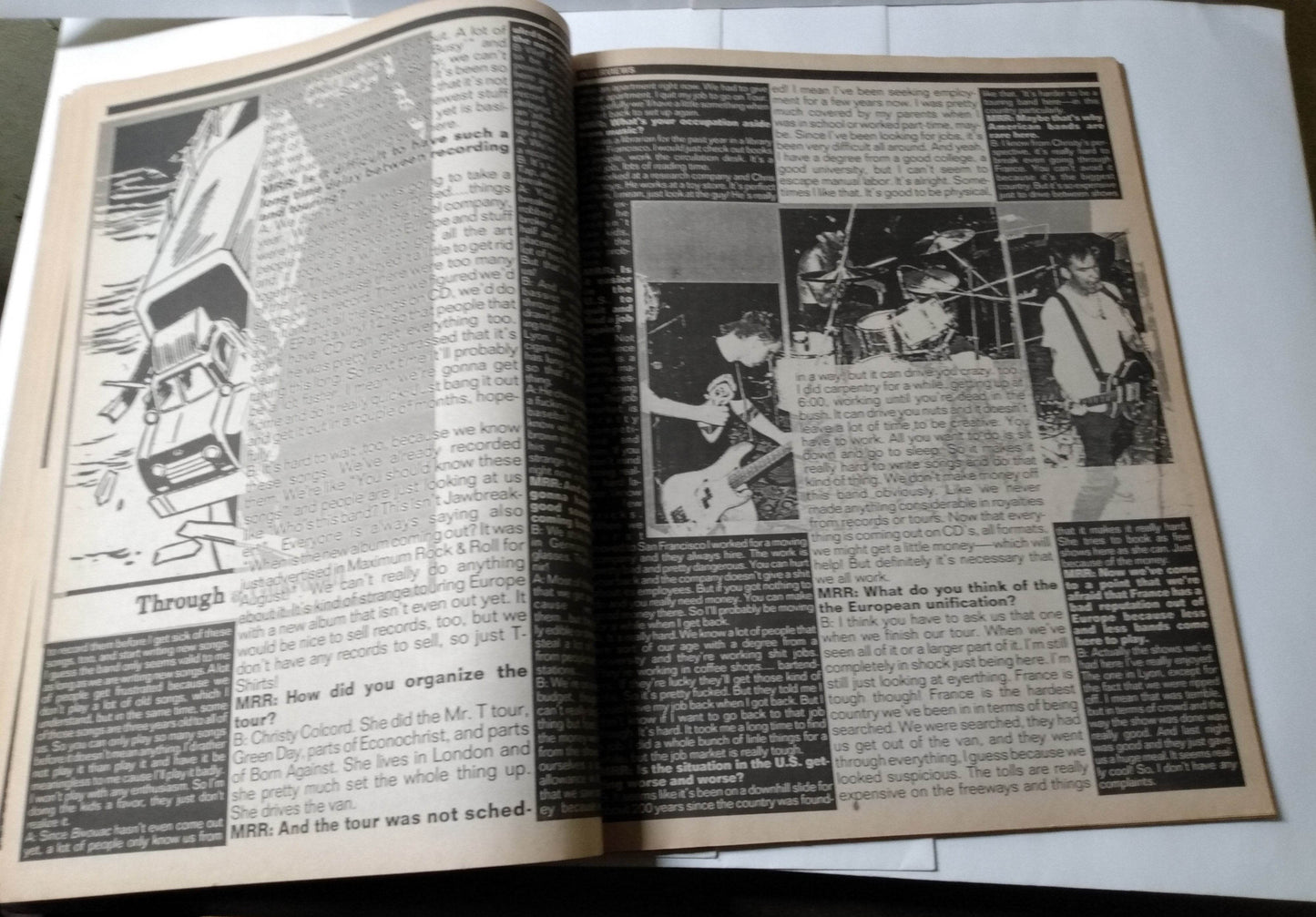 Maximum Rock N Roll Issue 120 May 1993 Punk Fanzine Jawbreaker - TulipStuff