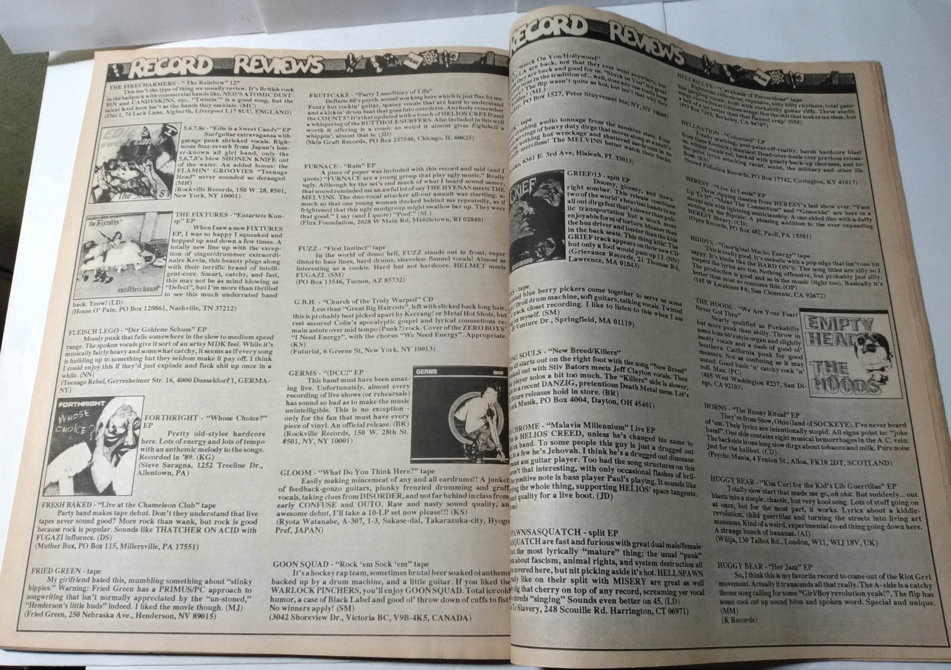 Maximum Rock N Roll Issue 120 May 1993 Punk Fanzine Jawbreaker - TulipStuff