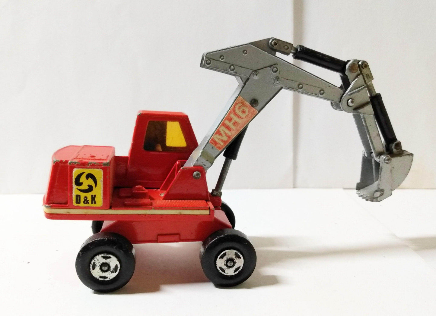Lesney Matchbox King Size K1 O&K Hydraulic Excavator 1970 - TulipStuff