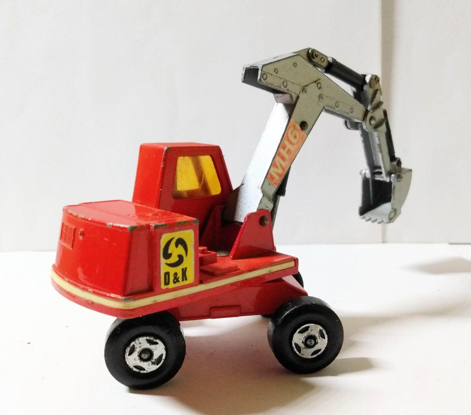 Lesney Matchbox King Size K1 O&K Hydraulic Excavator 1970 - TulipStuff