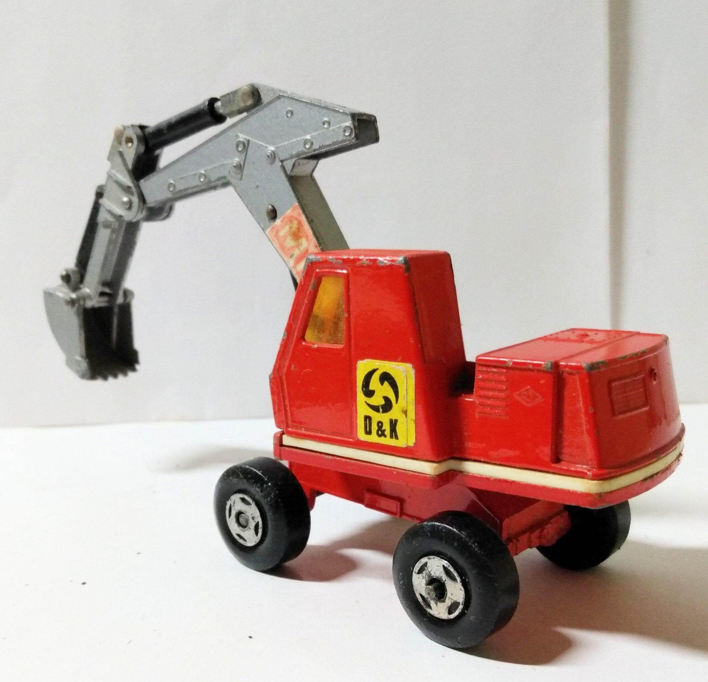Lesney Matchbox King Size K1 O&K Hydraulic Excavator 1970 - TulipStuff
