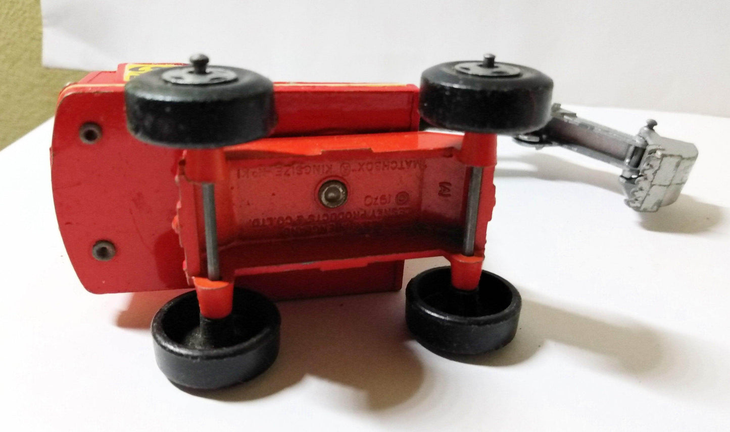 Lesney Matchbox King Size K1 O&K Hydraulic Excavator 1970 - TulipStuff