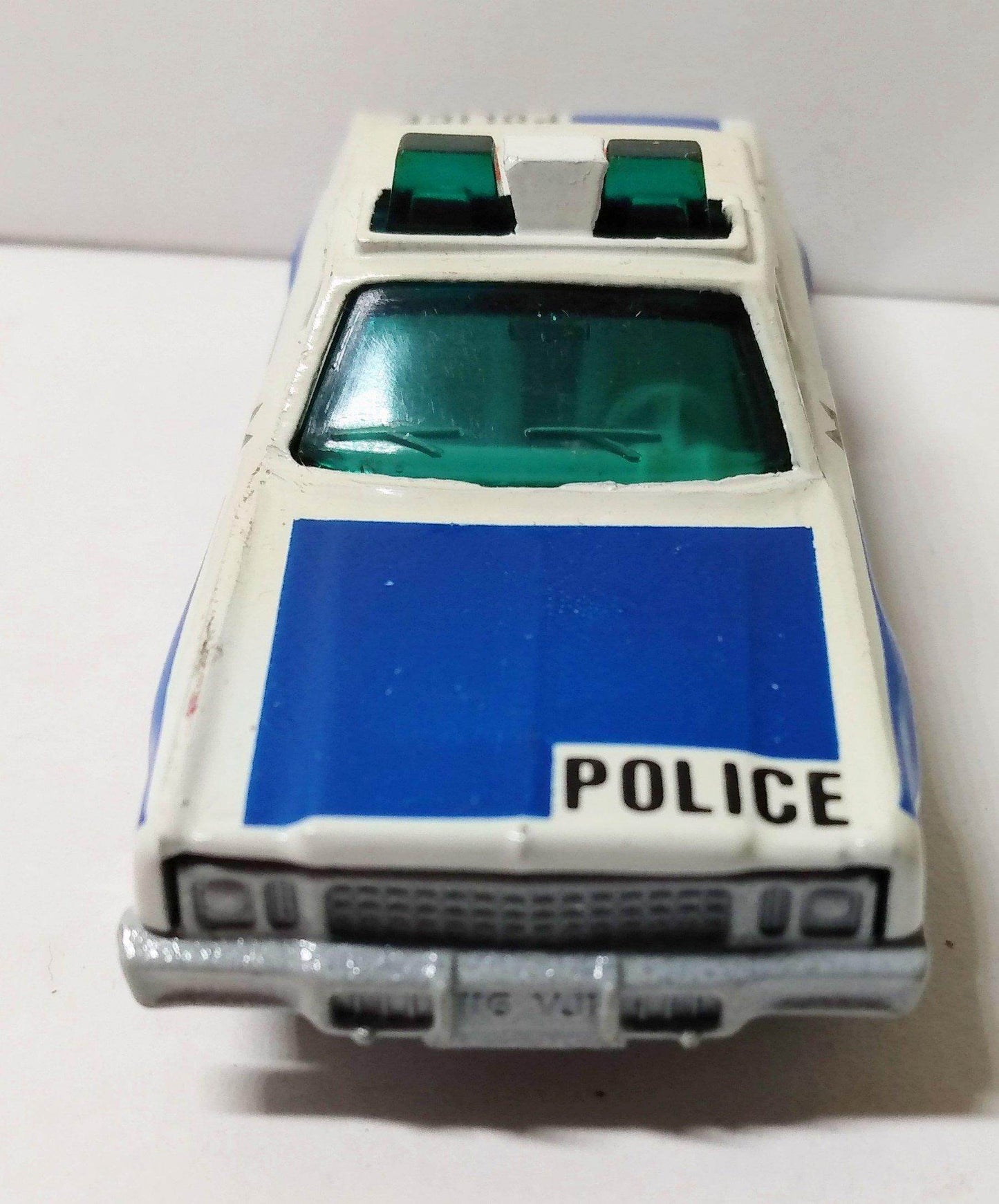 Matchbox 10 Plymouth Gran Fury Police Car SFPD 1979 - TulipStuff