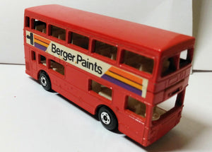 Matchbox 17 The Londoner London Bus Berger Paints Superfast 1973 - TulipStuff