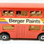 Matchbox 17 The Londoner London Bus Berger Paints Superfast 1973 - TulipStuff