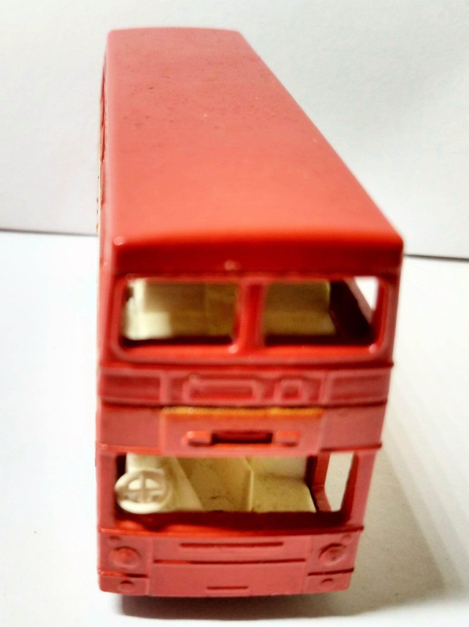 Matchbox 17 The Londoner London Bus Berger Paints Superfast 1973 - TulipStuff