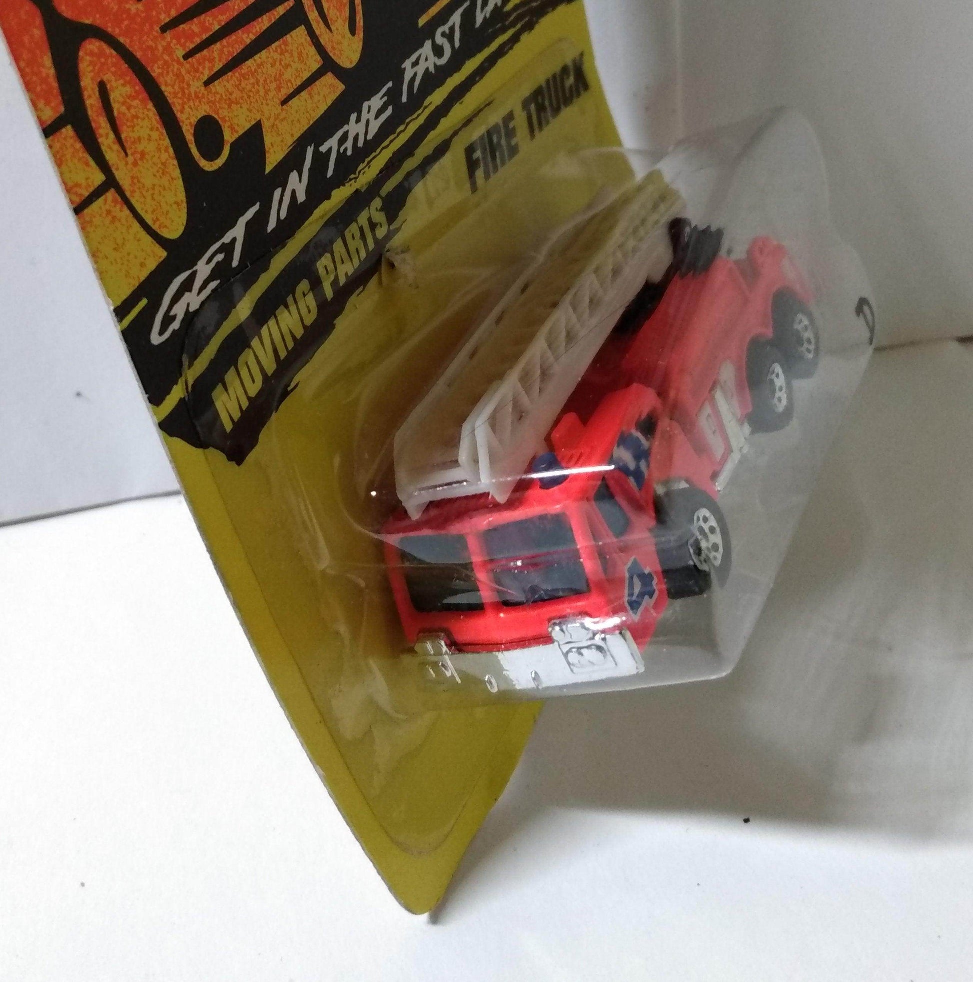 Matchbox 18 Extending Ladder Fire Truck Orange Diecast 1994 - TulipStuff