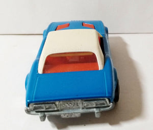 Matchbox 1 Dodge Challenger Superfast Blue England 1975 - TulipStuff