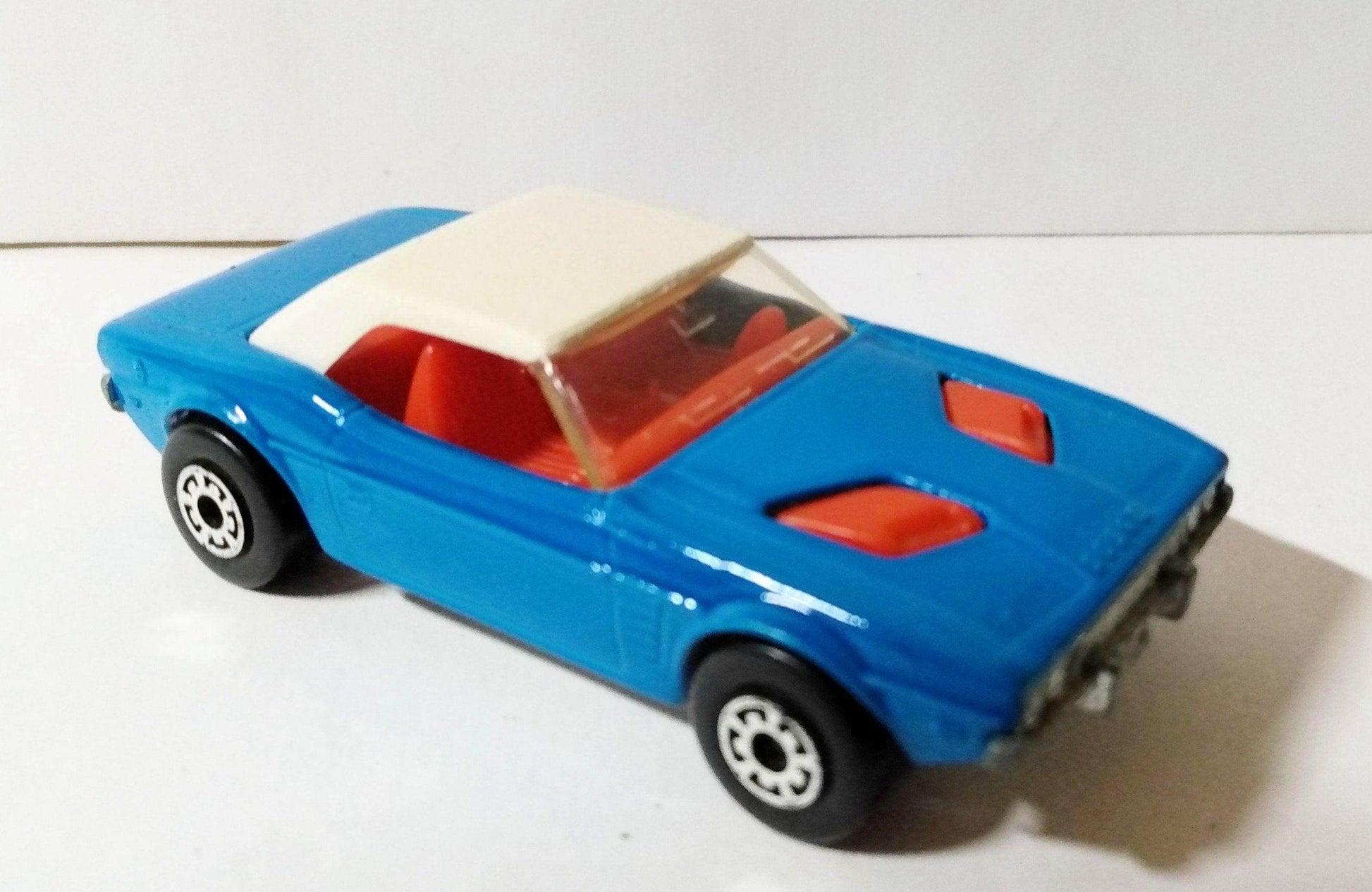 Matchbox 1 Dodge Challenger Superfast Blue England 1975 - TulipStuff
