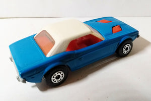 Matchbox 1 Dodge Challenger Superfast Blue England 1975 - TulipStuff