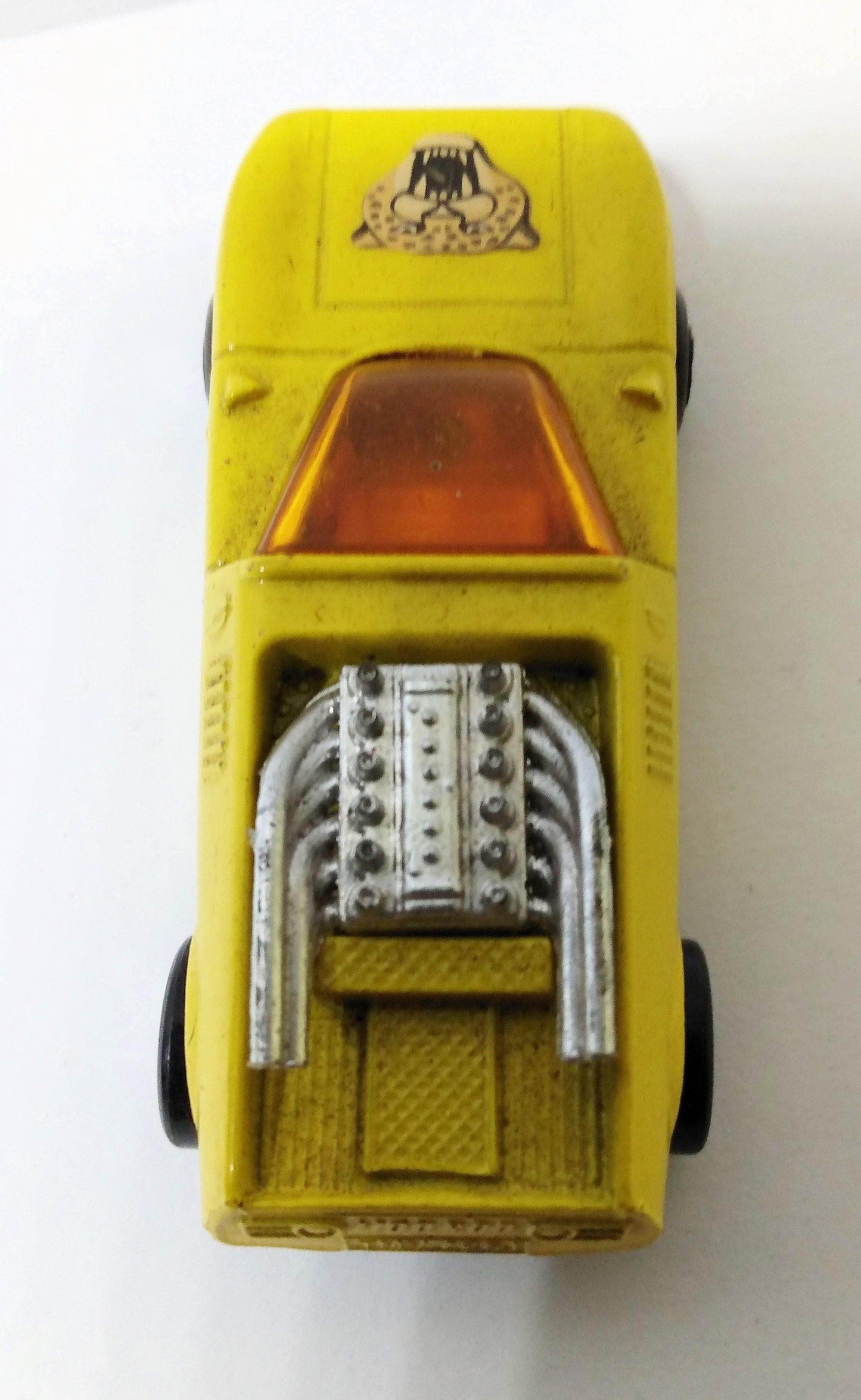 Lesney Matchbox 1 Mod Rod Spotted Cat Label England 1971 - TulipStuff