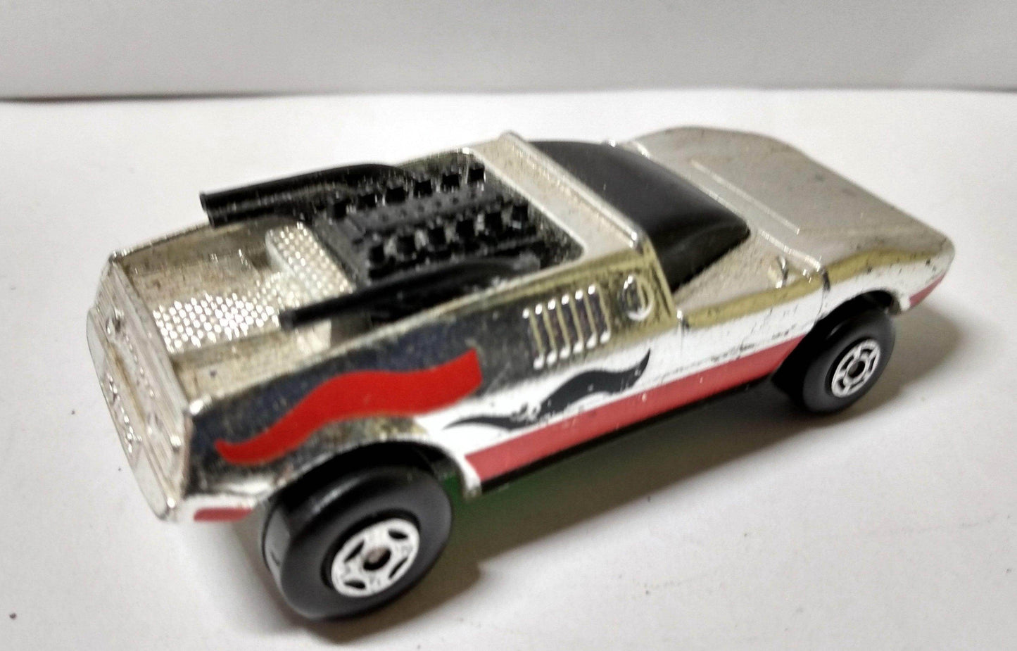 Lesney Matchbox Roman Numeral I Silver Streak Superfast England 1978 - TulipStuff