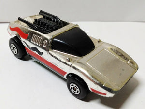 Lesney Matchbox Roman Numeral I Silver Streak Superfast England 1978 - TulipStuff