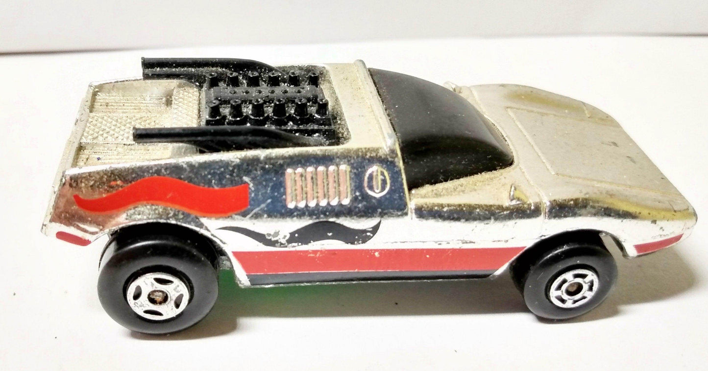 Lesney Matchbox Roman Numeral I Silver Streak Superfast England 1978 - TulipStuff