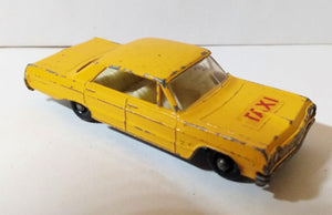 Lesney Matchbox no. 20 Chevrolet Impala Taxi 1965 - TulipStuff