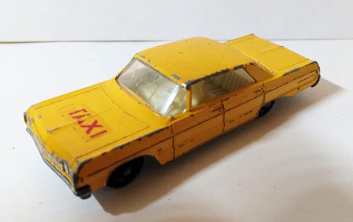 Lesney Matchbox no. 20 Chevrolet Impala Taxi 1965 - TulipStuff