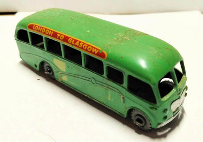 Lesney Matchbox 21 Bedford Duple Luxury Coach London to Glasgow 1958 - TulipStuff