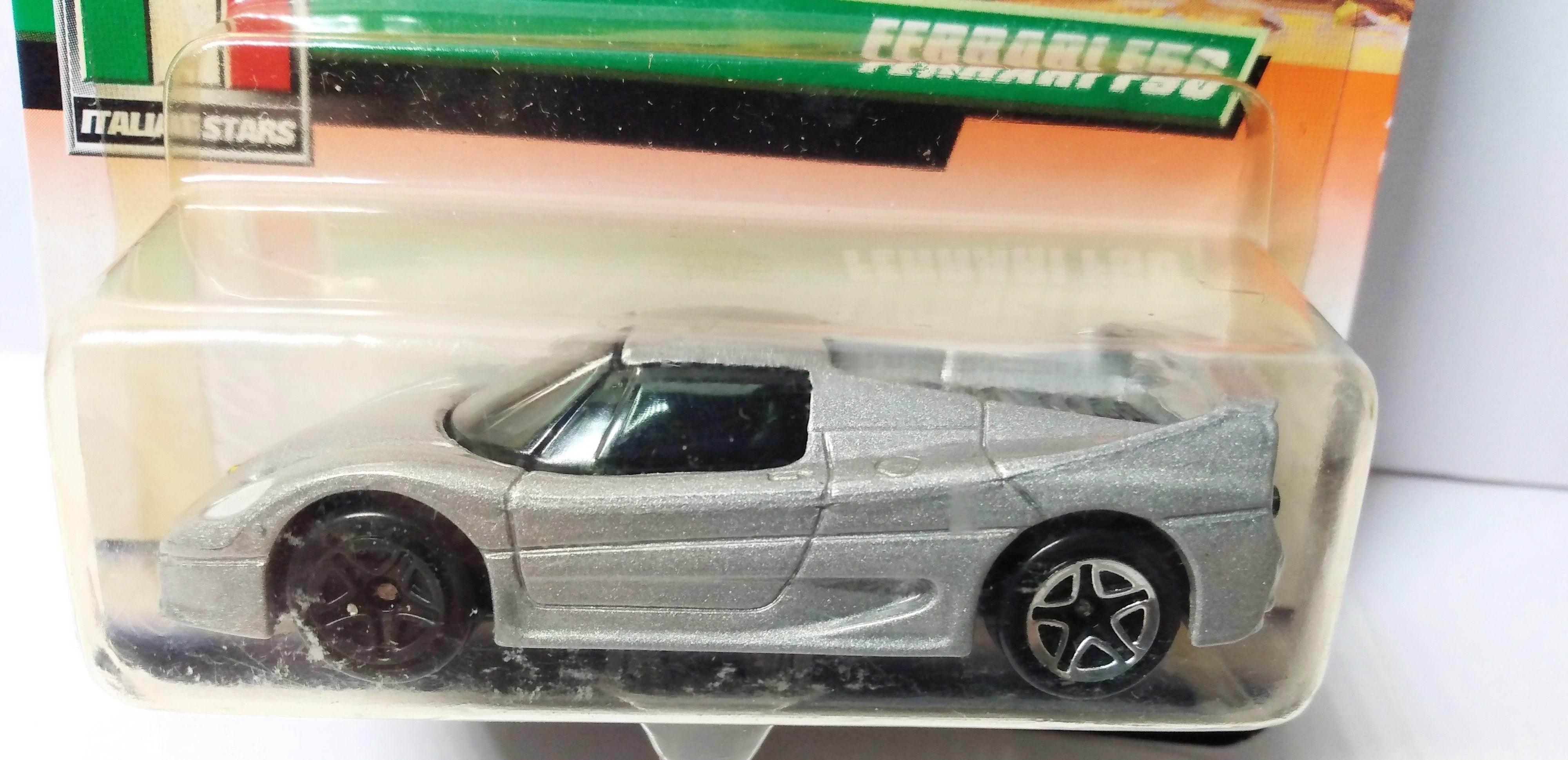 Matchbox 21 Italian Stars Ferrari F50 Mismatched Wheels Error Car