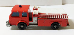 Lesney Matchbox 29 Fire Pumper Truck Diecast 1966 England - TulipStuff