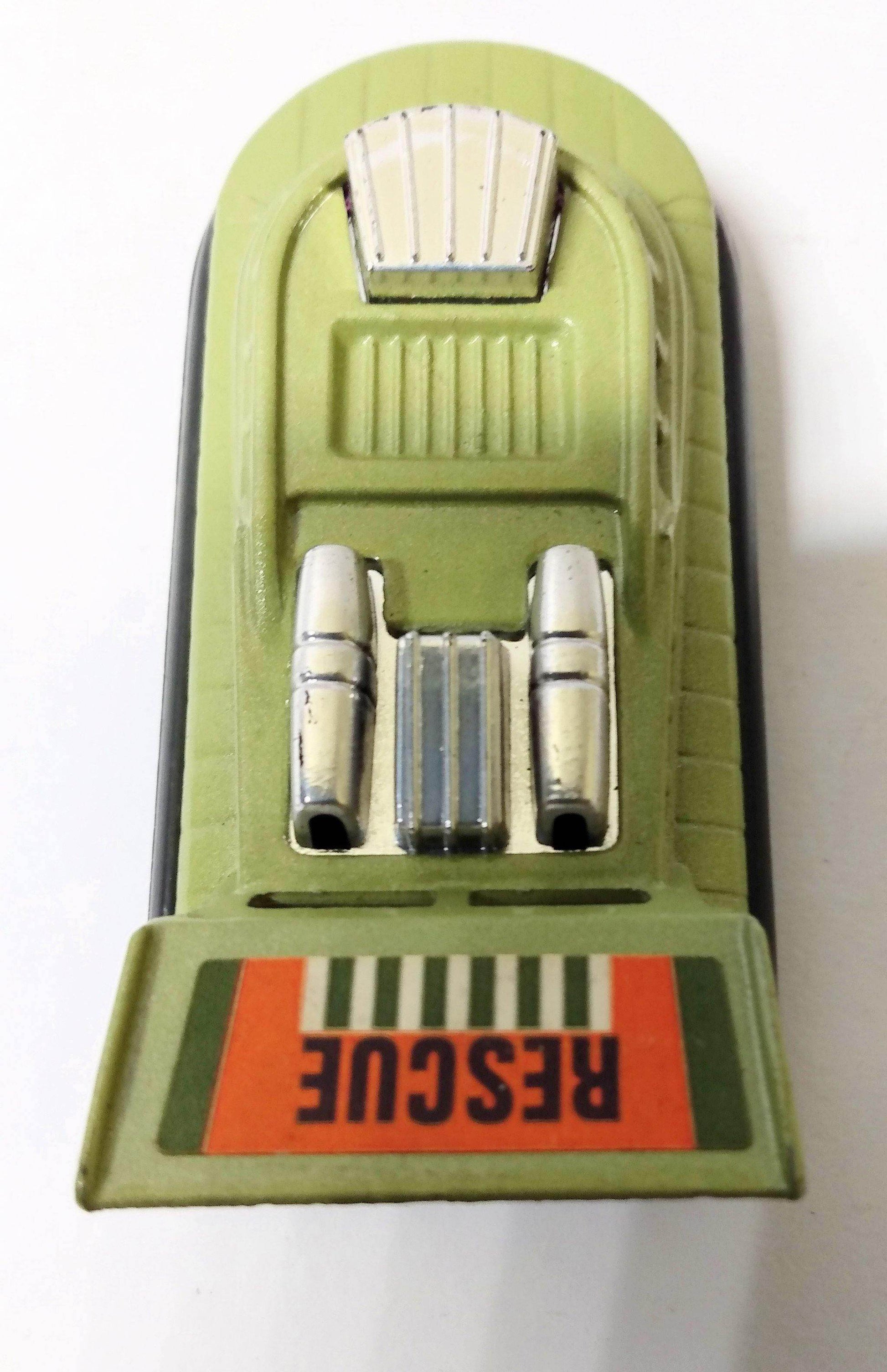 Lesney Matchbox No. 2 Rescue Hovercraft Black Base England 1978 - TulipStuff