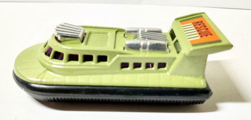 Lesney Matchbox No. 2 Rescue Hovercraft Black Base England 1978 - TulipStuff