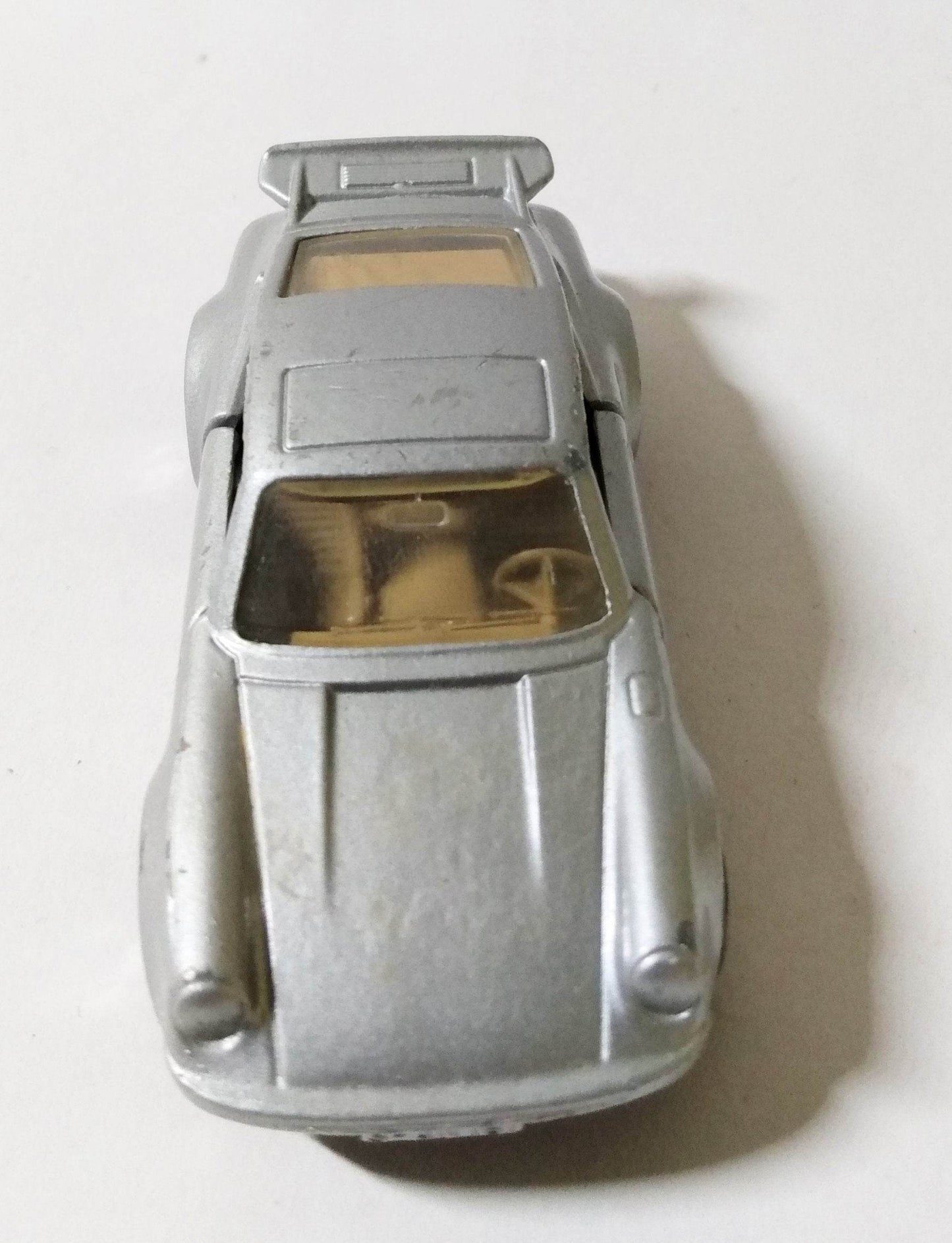 Matchbox 3 Porsche 911 Turbo Silver Brown Base Tan Interior 1979 - TulipStuff