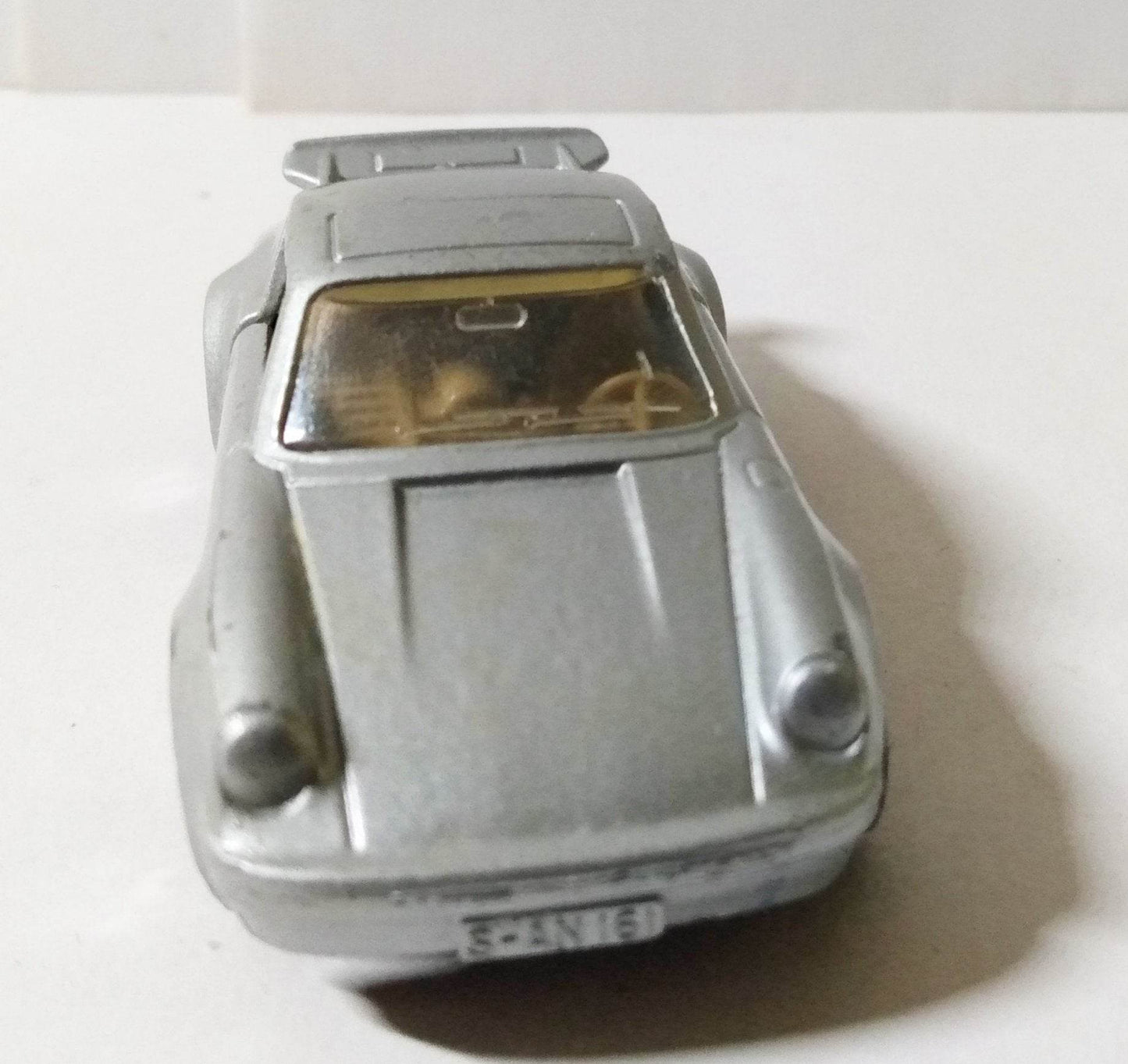 Matchbox 3 Porsche 911 Turbo Silver Brown Base Tan Interior 1979 - TulipStuff