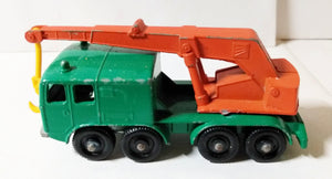 Lesney Matchbox 30 8-Wheel Crane Truck Diecast 1965 England - TulipStuff