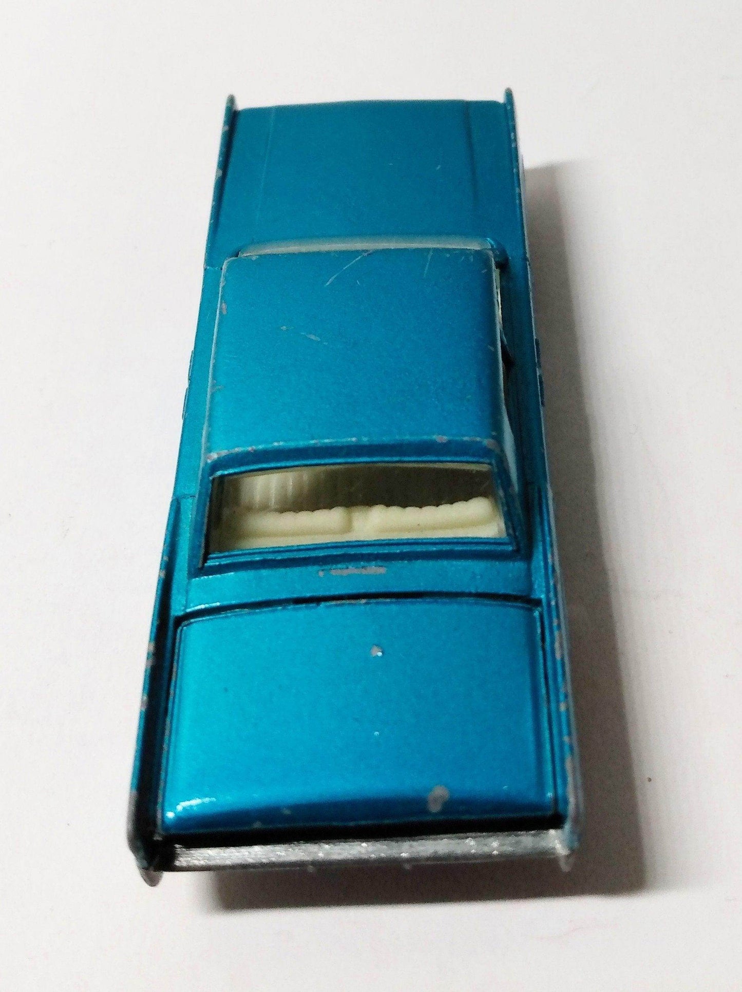Lesney Matchbox 31 Lincoln Continental England 1964 Blue - TulipStuff