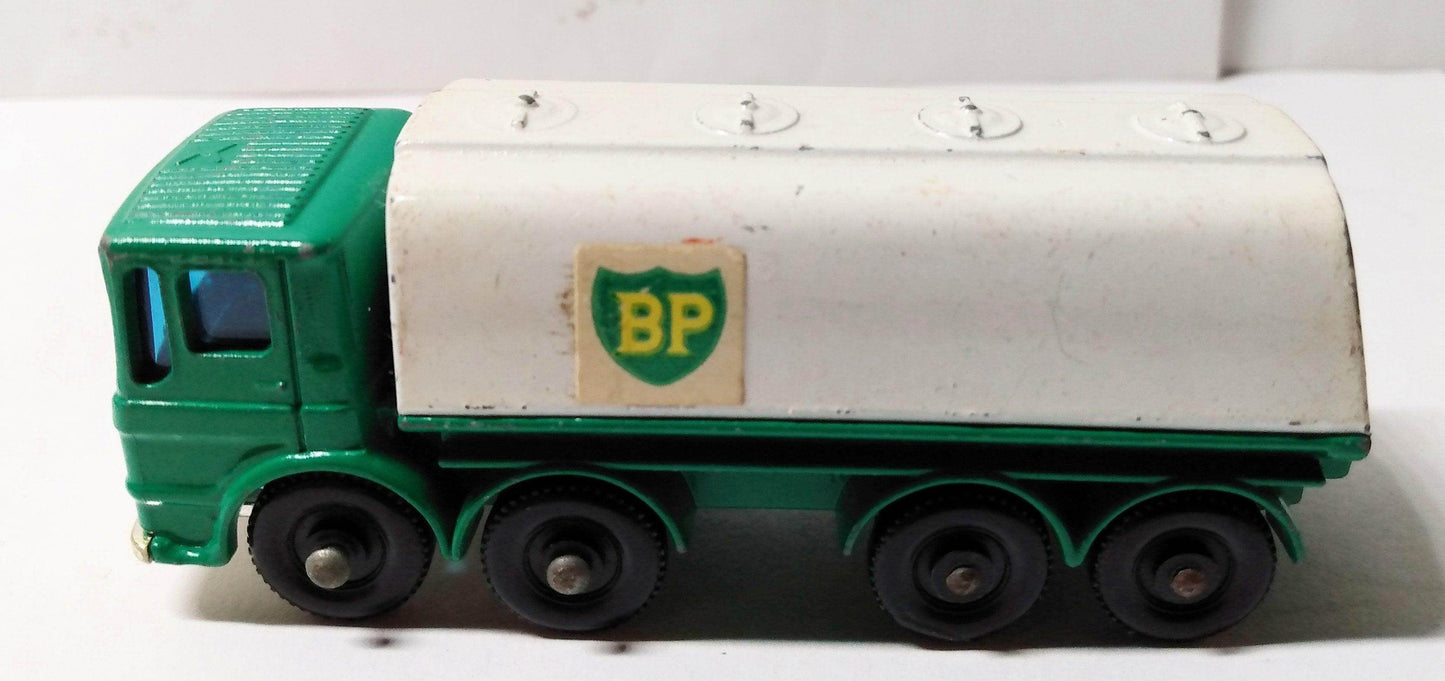 Lesney Matchbox 32 BP Leyland Petrol Tanker 1968 England - TulipStuff