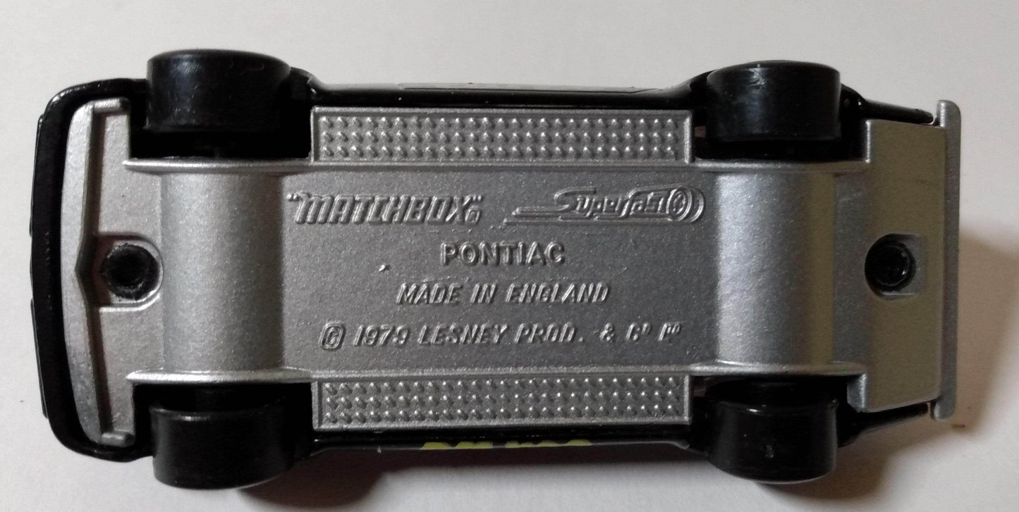 Matchbox 35 Pontiac Trans Am T-Roof Firebird England 1982 - TulipStuff