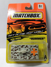 Load image into Gallery viewer, Matchbox MB3 Military Hummer Medic Camouflage 1993 Error - TulipStuff
