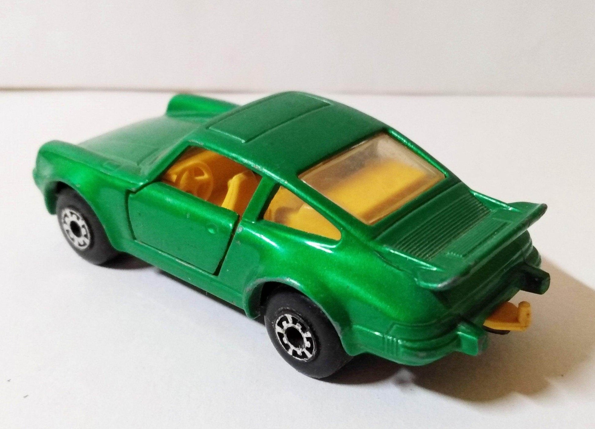 Matchbox 3 Porsche 911 Turbo Sports Car Green England 1980 - TulipStuff