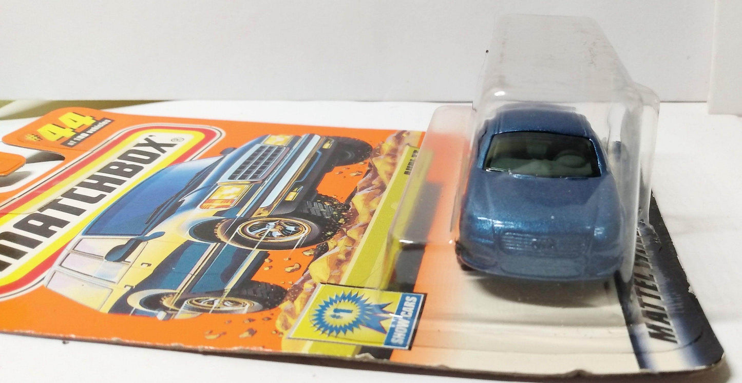 Matchbox MB44 Show Cars Series 9 Audi TT Error Card 1999 - TulipStuff