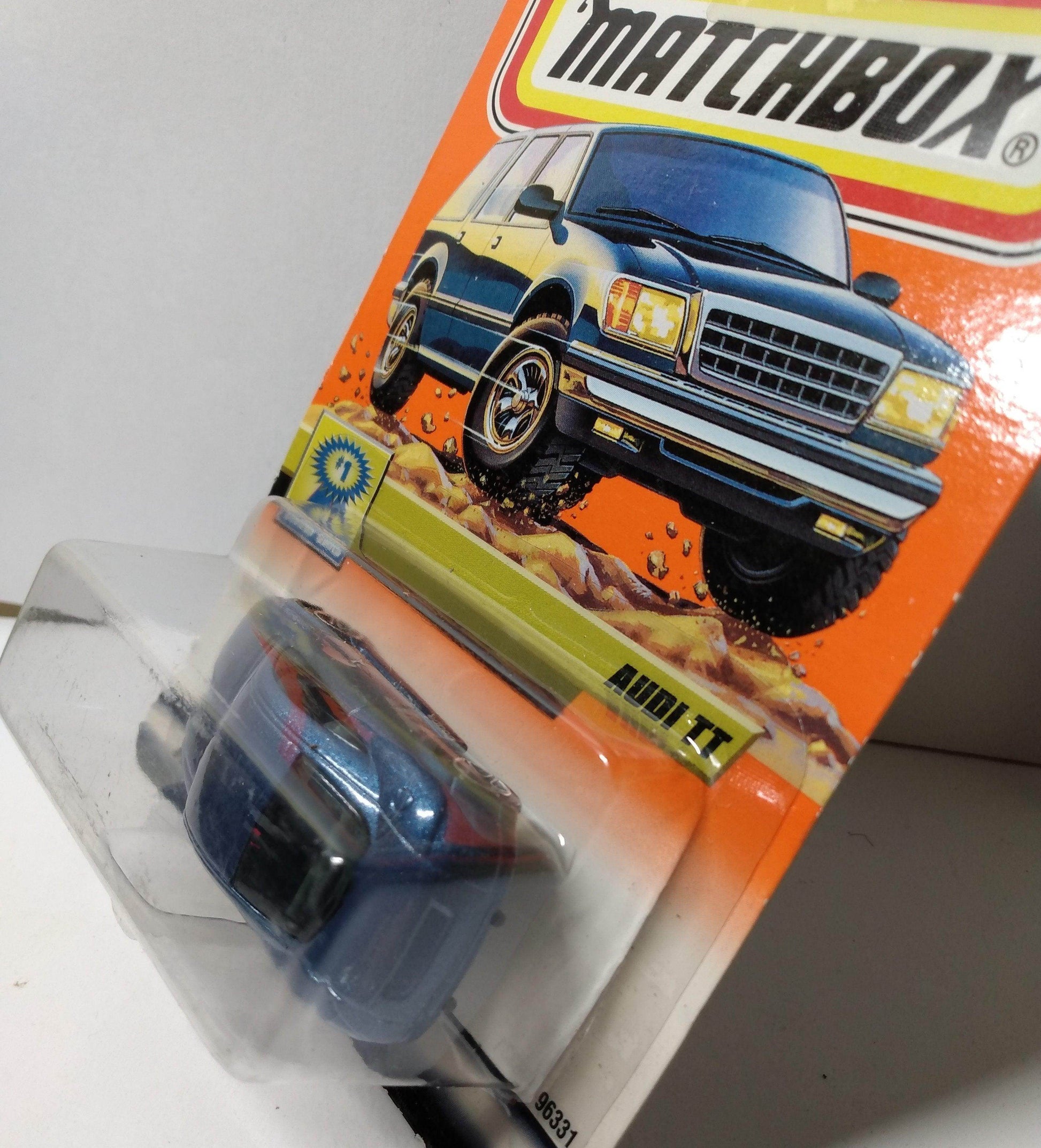 Matchbox MB44 Show Cars Series 9 Audi TT Error Card 1999 - TulipStuff