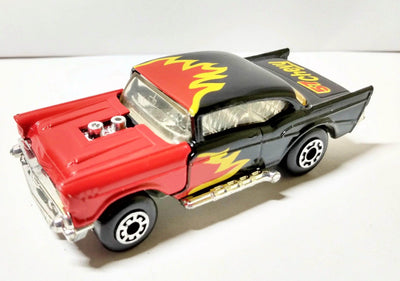 Matchbox 4 '57 Chevy Bel Air Flames Superfast 1979 - TulipStuff
