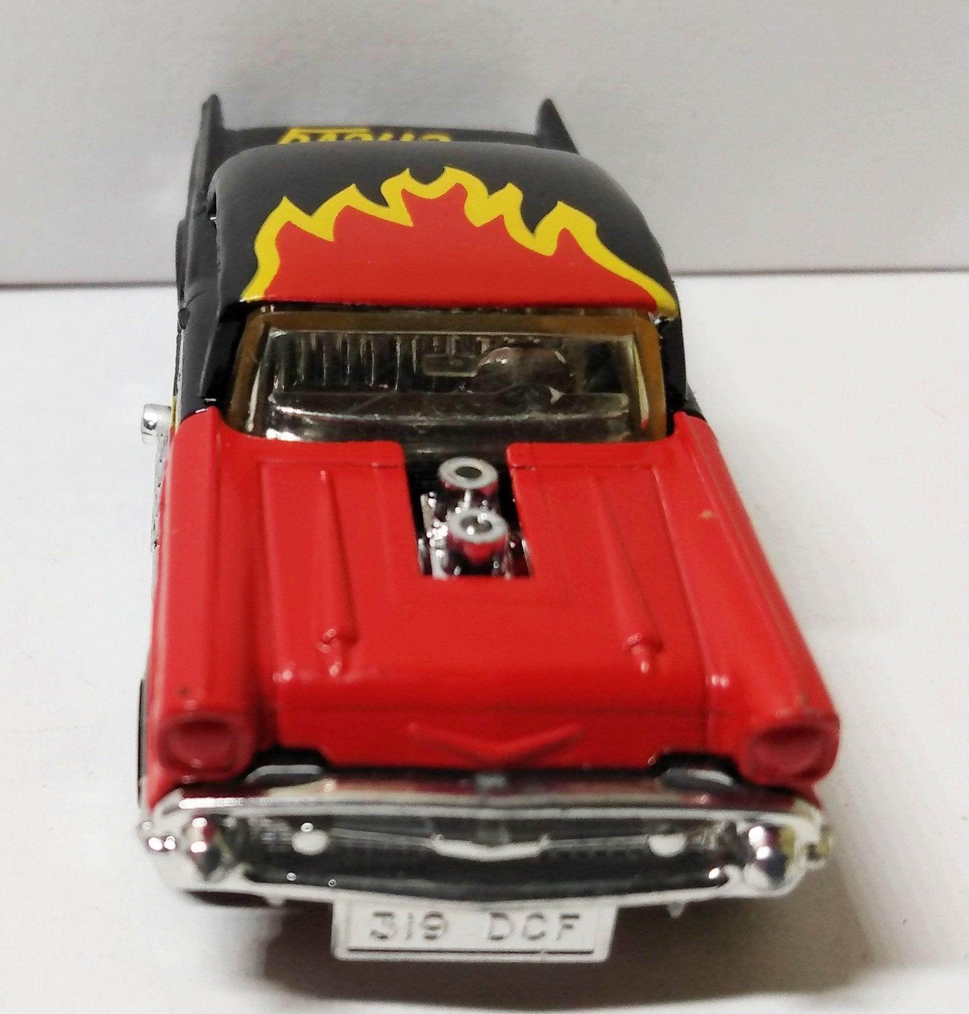 Matchbox 4 '57 Chevy Bel Air Flames Superfast 1979 - TulipStuff