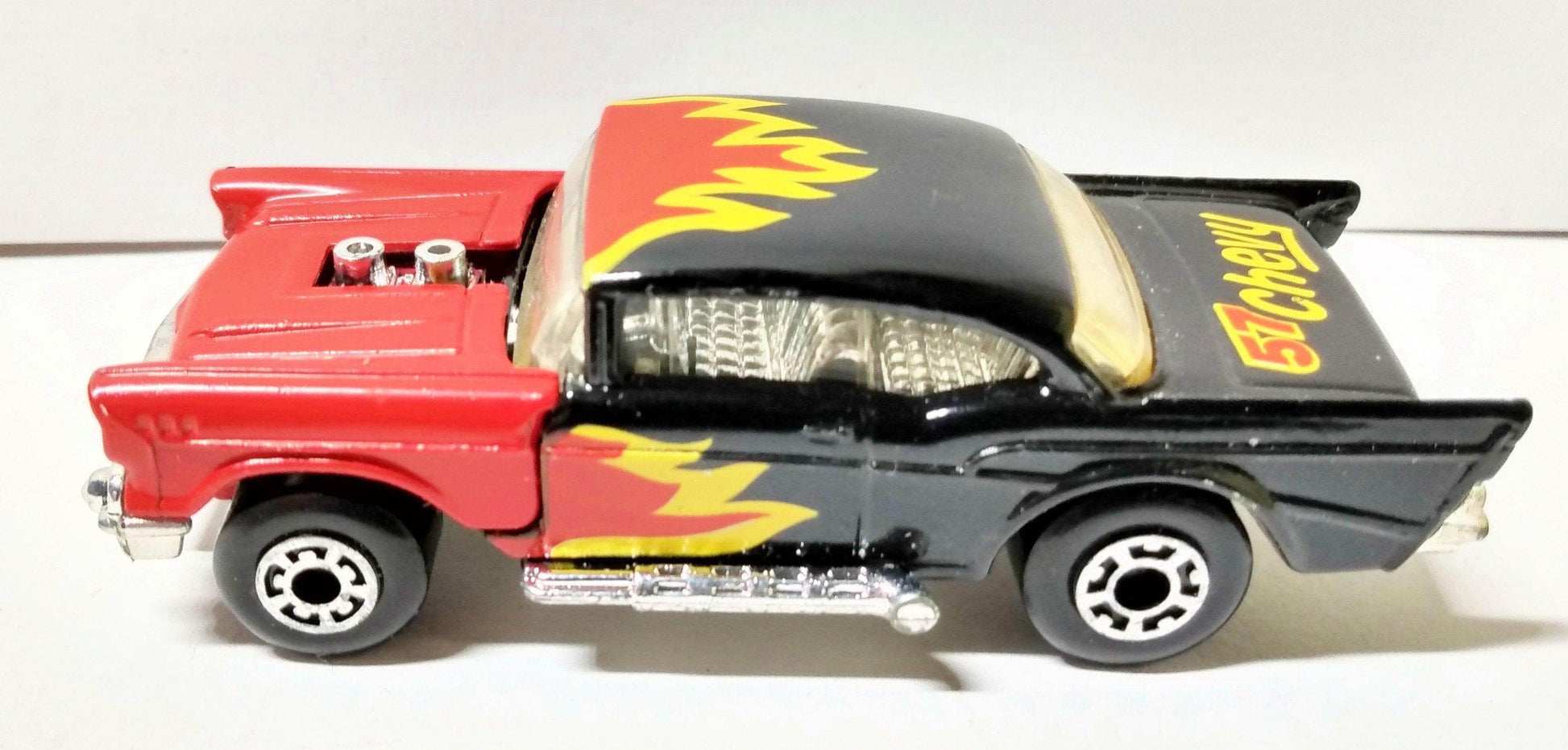 Matchbox 4 '57 Chevy Bel Air Flames Superfast 1979 - TulipStuff