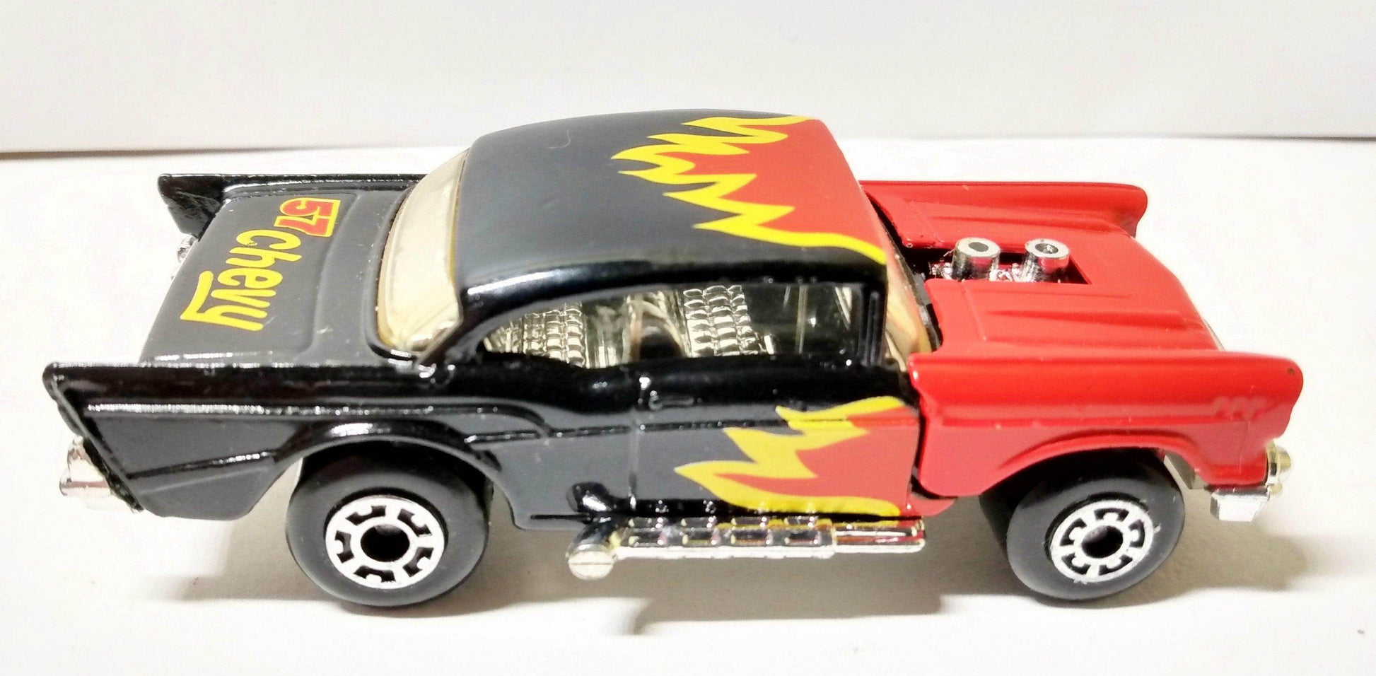 Matchbox 4 '57 Chevy Bel Air Flames Superfast 1979 - TulipStuff
