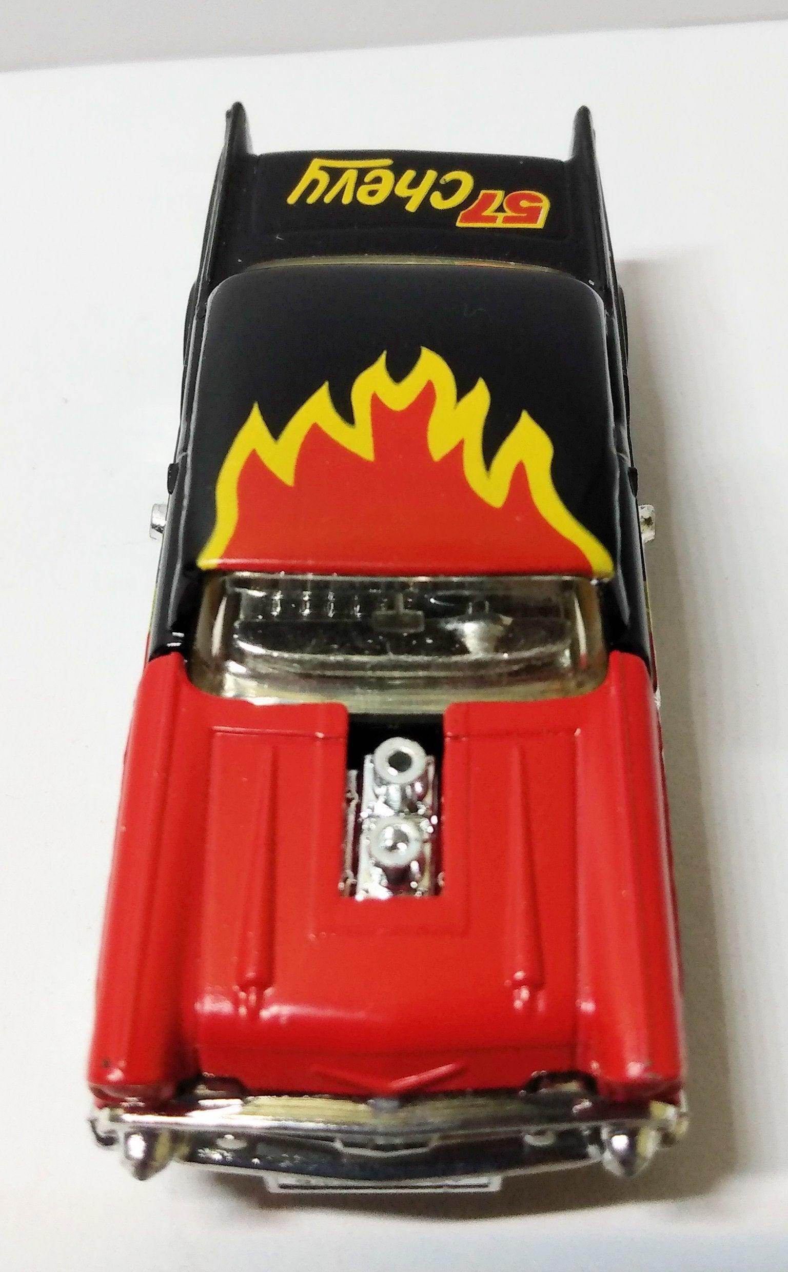 Matchbox 4 '57 Chevy Bel Air Flames Superfast 1979 - TulipStuff