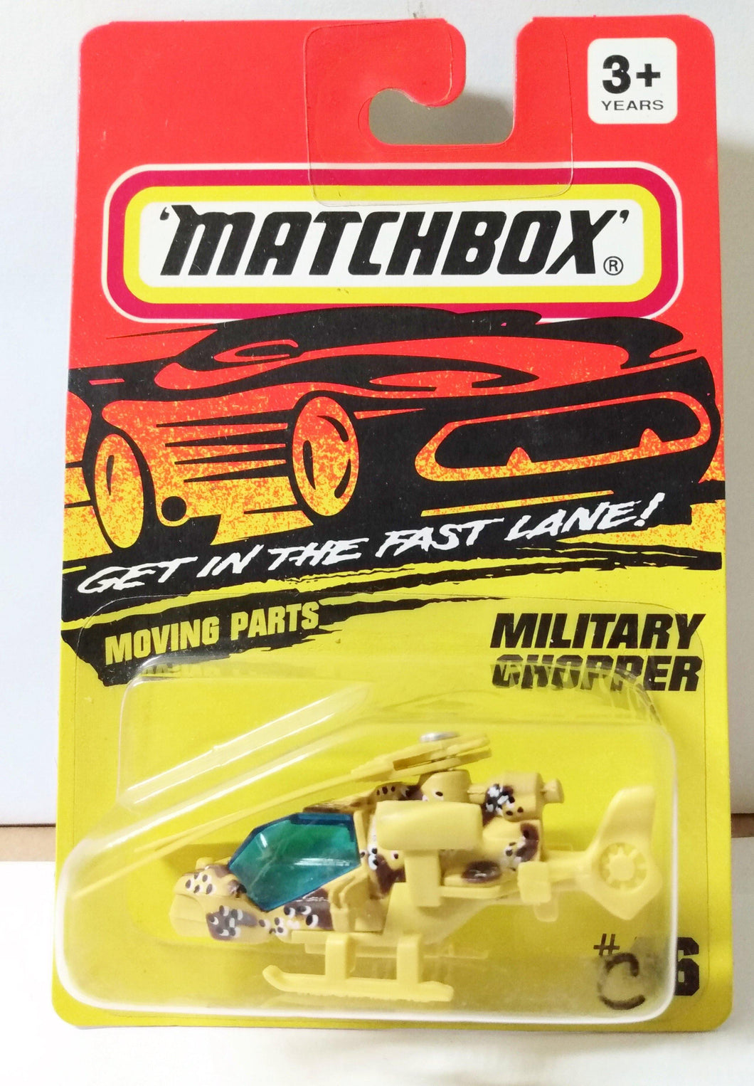 Matchbox 46 Military Chopper Mission Helicopter 1993 - TulipStuff