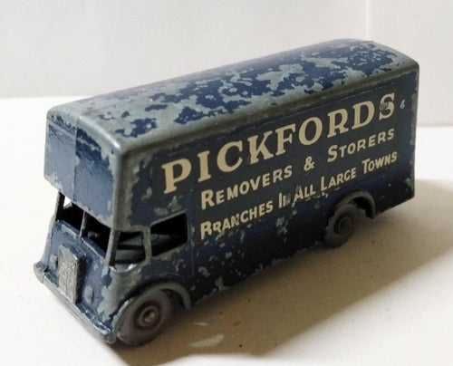 Lesney Matchbox 46 Pickford Removal Van 1960 England Blue - TulipStuff