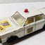Lesney Matchbox 55 Ford Galaxie Police Car England 1966 - TulipStuff