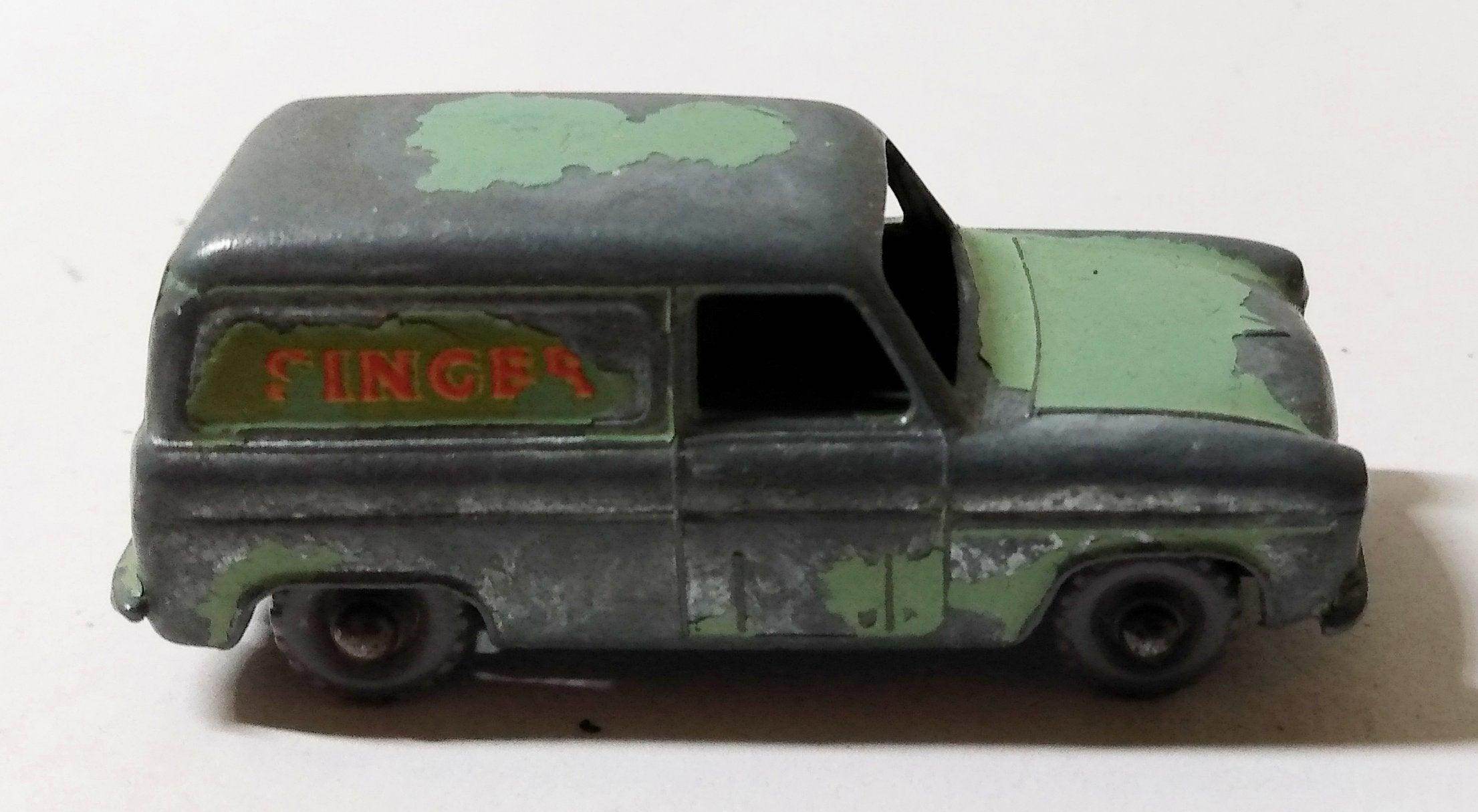 Lesney Matchbox 59 Ford Thames Van Singer 1958 England – TulipStuff