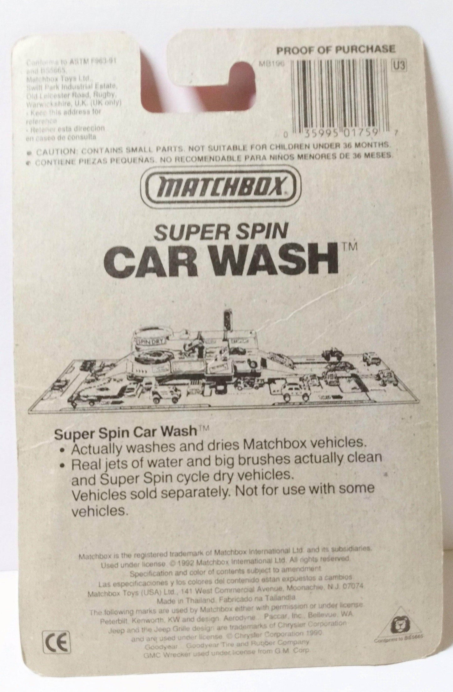 Matchbox 59 T-Bird Turbo Coupe Diecast Toy Car 1992 - TulipStuff