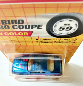 Matchbox 59 T-Bird Turbo Coupe Diecast Toy Car 1992 - TulipStuff