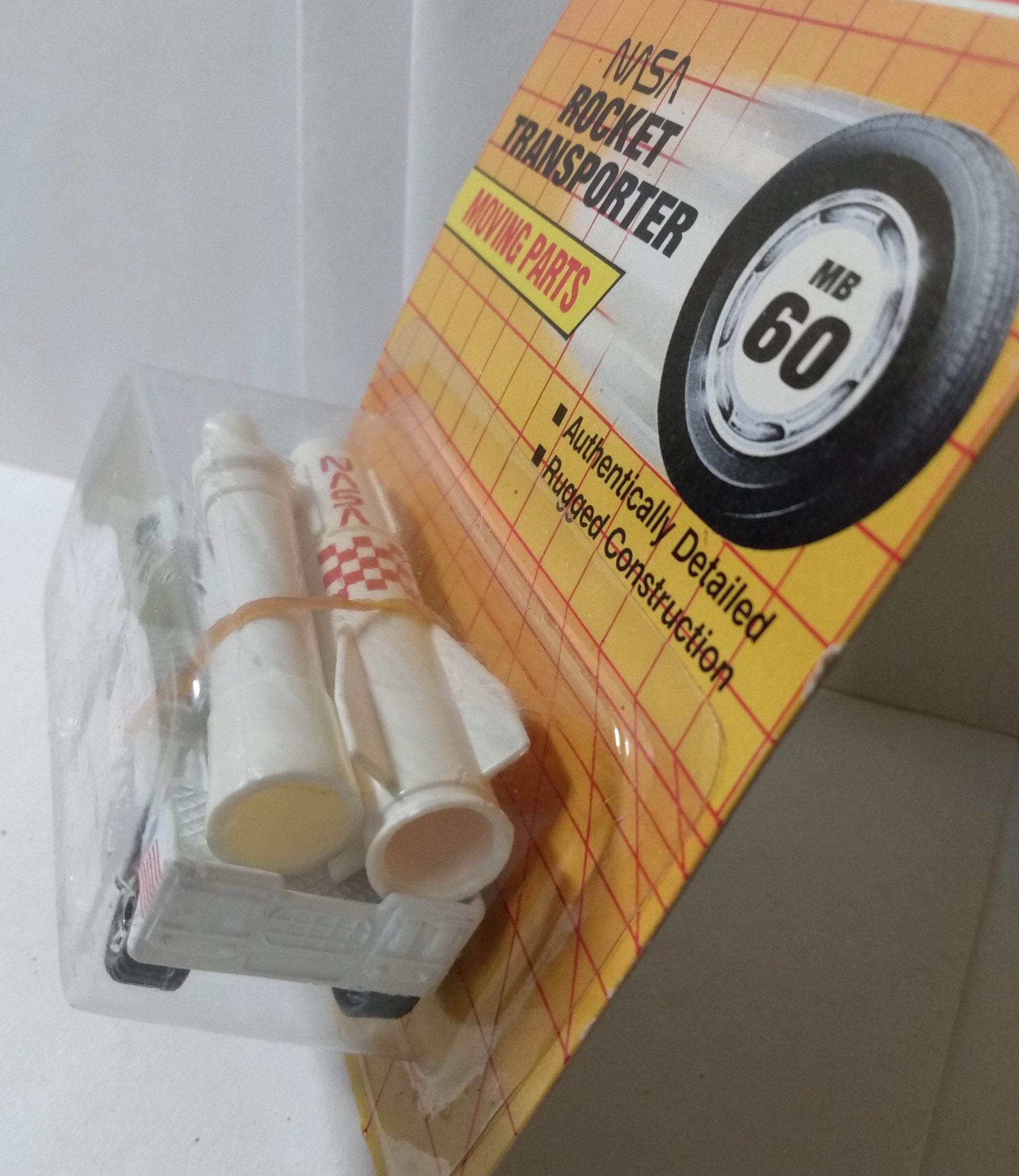 Matchbox 60 NASA Rocket Transporter Diecast Metal Truck 1990 - TulipStuff