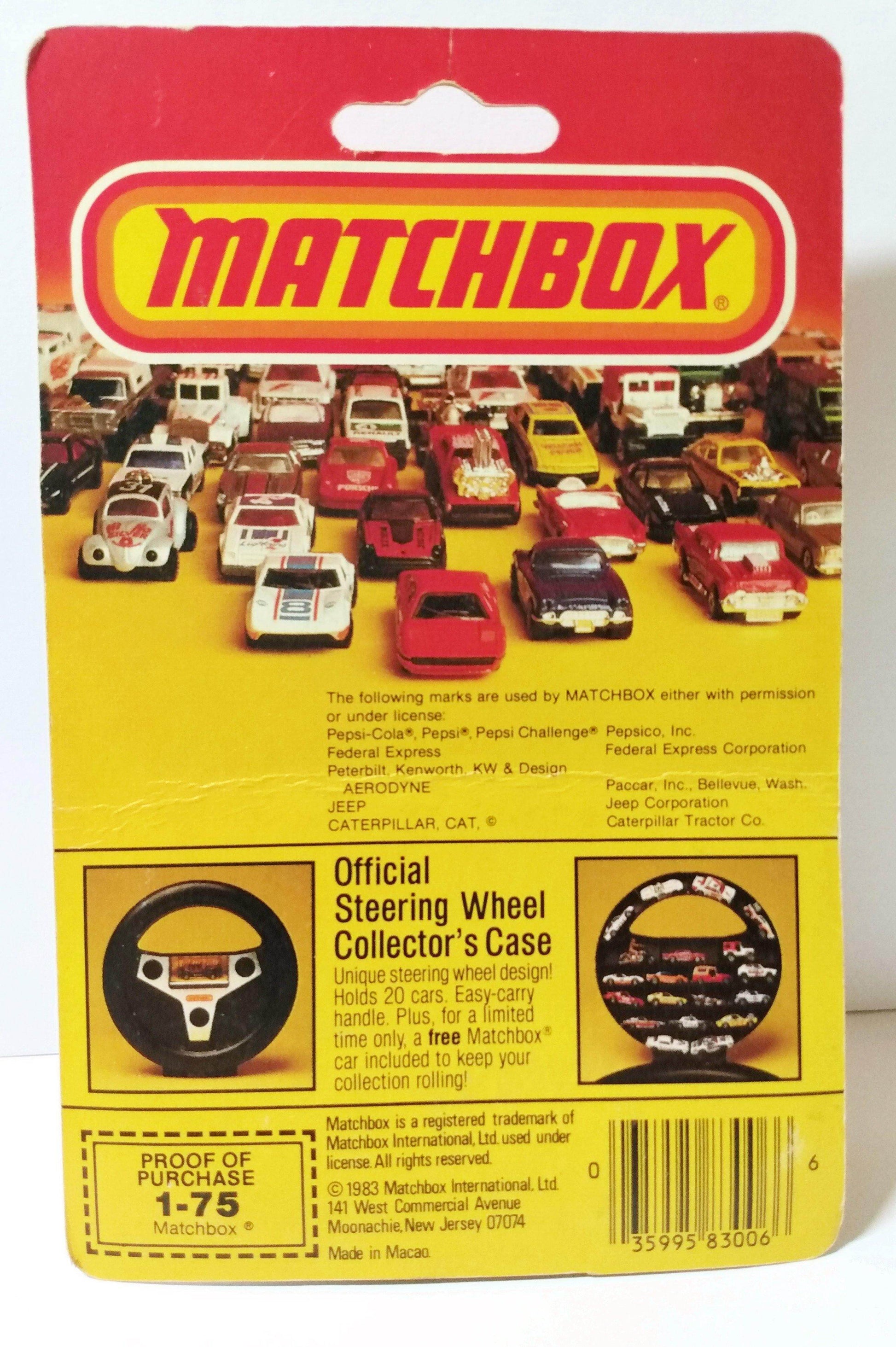 Matchbox 60 Pontiac Firebird Racer  STP Racing Car 1983 - TulipStuff