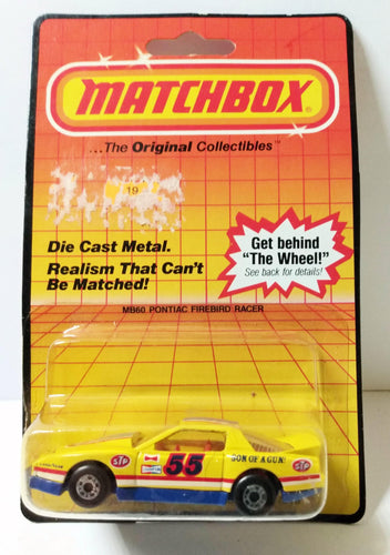 Matchbox 60 Pontiac Firebird Racer  STP Racing Car 1983 - TulipStuff